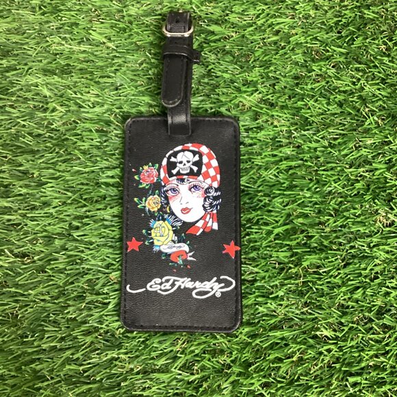Ed Hardy Accessories - Ed Hardy Luggage Tag Pirate Girl
